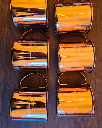 tazze in rame per moscowmule