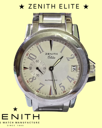 Zenith Elite - Port Royal - Acciaio Automatico