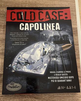 Gioco da tavolo - cold case: capolinea