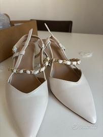 scarpe con tacco basso