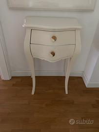 Comodino shabby chic