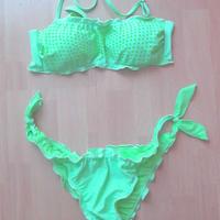 Bikini verde lime, taglia S