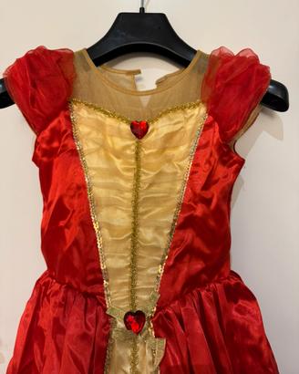 Vestito carnevale La bella e la bestia