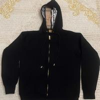 felpa burberry nera
