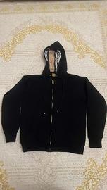felpa burberry nera