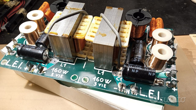 Filtro Crossover 3 VIE 4 Ohm 160 W per canale