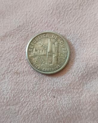 moneta 40 centavos commemorativo