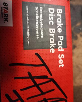 pasticche freni anteriori per tata indica