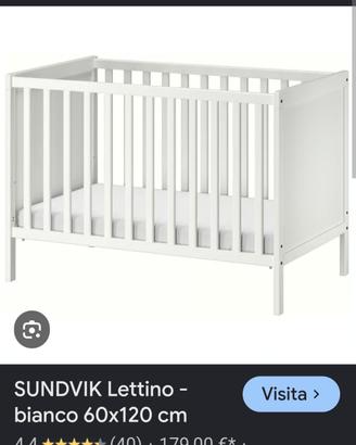 lettino bambini