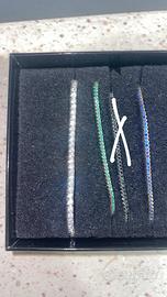 Stock lotto 3 tennis in argento 925 e zirconi