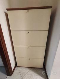 scarpiera verticale 4 ante 80x30 h161