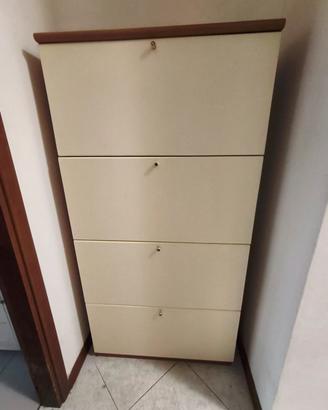 scarpiera verticale 4 ante 80x30 h161