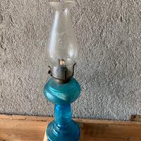 Lampada a petrolio antiquariato
