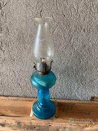 Lampada a petrolio antiquariato