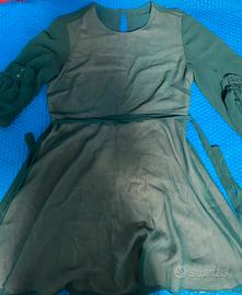 Abito verde zara
