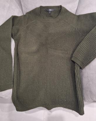 Maglione lana uomo verde OVS
