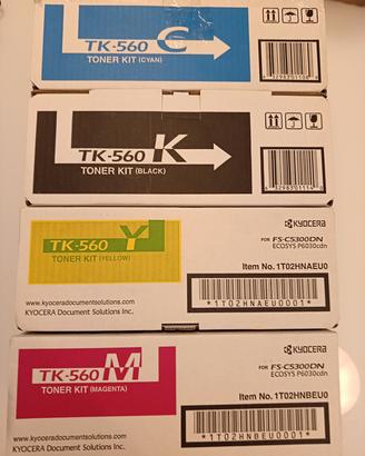 toner Kyocera per stampanti a colori
