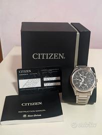 Cronografo Citizen in Super Titanio Eco Drive