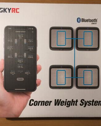 Corner weight system bluetooth