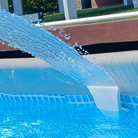 Fontana per piscina Intex in stampa 3D 20 cm ASA