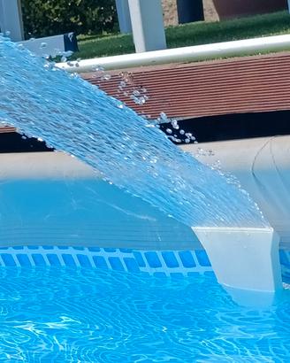 Fontana per piscina Intex in stampa 3D 20 cm ASA