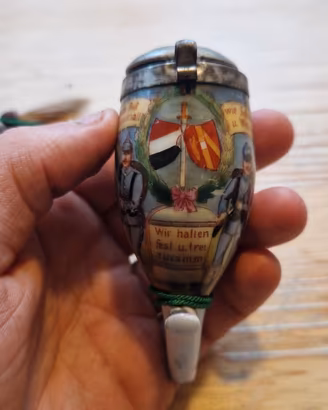 Pipa Porcellana Austriaca Kuk ww1
