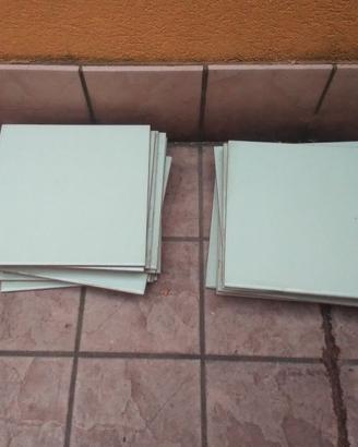 Piastrelle 20 x 20 cm bianco-verde tot 20