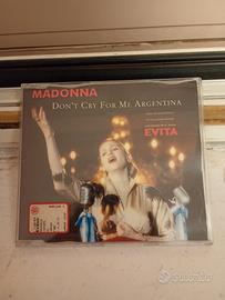 CD Don't Cry For Me Argentina Madonna 