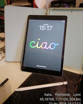 ipad applel 2021 con pensile compatibile e cover
