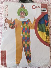 vestito da clown