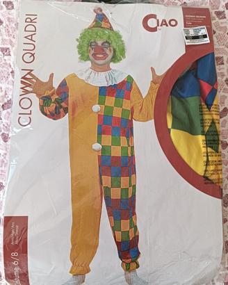vestito da clown