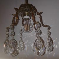 Lampadario VINTAGE piccolo e grazioso lampada led