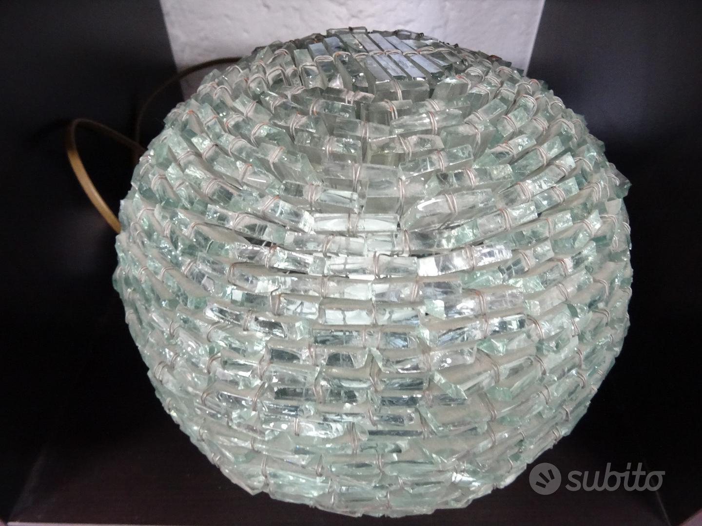 1pc Lampada Tavolo A Sfera In Vetro A Mosaico Lampada A - Temu Switzerland