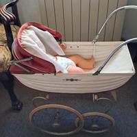 CARROZZINA D'EPOCA anni '50 vintage