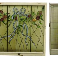 Vetrate artistiche piombate stile Liberty