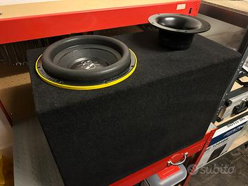 Subwoofer Ground Zero con Box