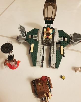 lego spaidermen elicottero star worts macchina