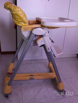 Seggiolone peg perego richiudibile