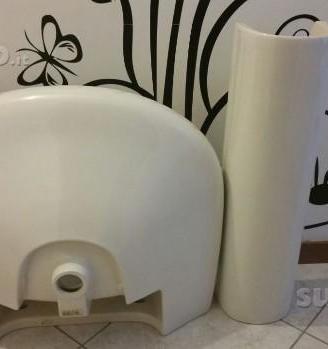 2 Lavabi + 2 Colonne Ideal Standard Serie Tesi