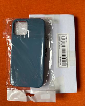 Cover IPhone 12 + 3 pellicole vetro “privacy”