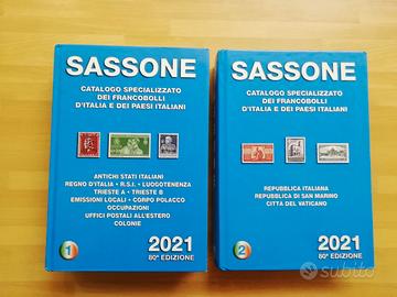 Catalogo SASSONE specializzato 2021 VOL 1 E VOL 2