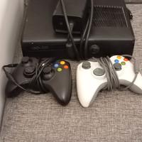 xbox 360 con accessori e giochi
