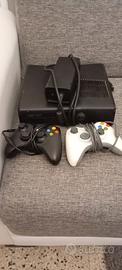 xbox 360 con accessori e giochi