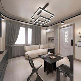 Bi-locale al piano terra ristrutturato