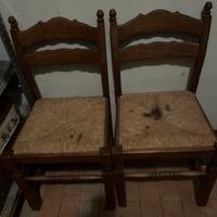 Sedie in legno