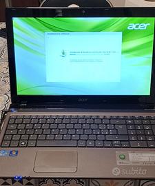 Notebook ACER ASPIRE 5750 15,6" 500 GIGA Win7