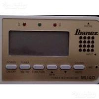 Accordatore metronomo ibanez mu40