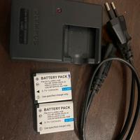 Batterie e caricabatterie olympus