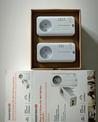 Kit Powerline CPL Wi-Fi 550 Mbps Essentiel B