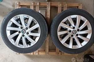 Cerchi alfa 16 pollici a turbina